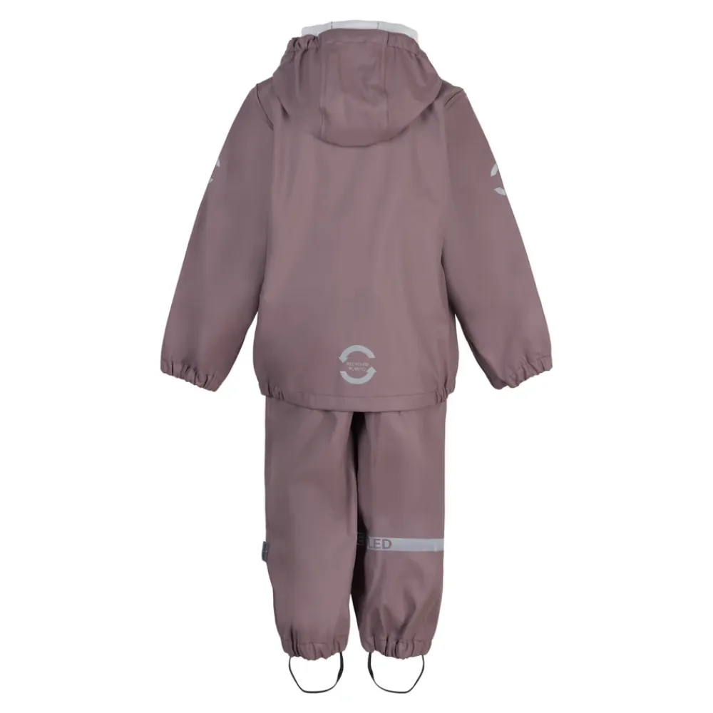Overtøj<Mikk-Line PU Regnsæt - Twilight Mauve Lilla