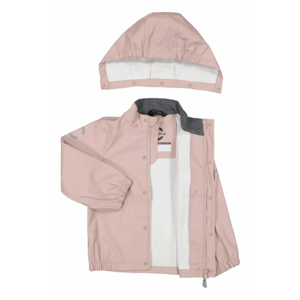 Overtøj<Mikk-Line PU regnsæt med seler - Adobe Rose Pink