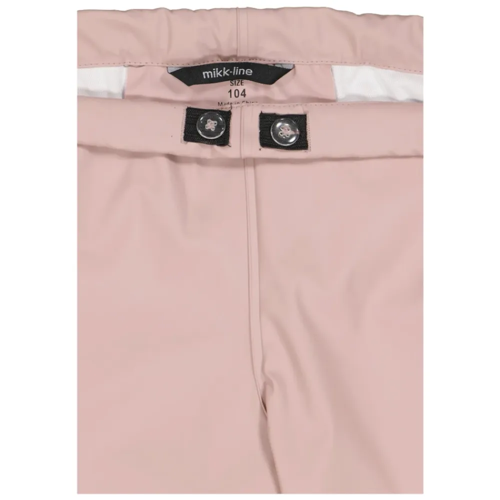 Overtøj<Mikk-Line PU regnsæt med seler - Adobe Rose Pink