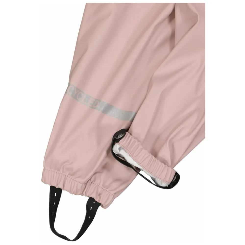 Overtøj<Mikk-Line PU regnsæt med seler - Adobe Rose Pink