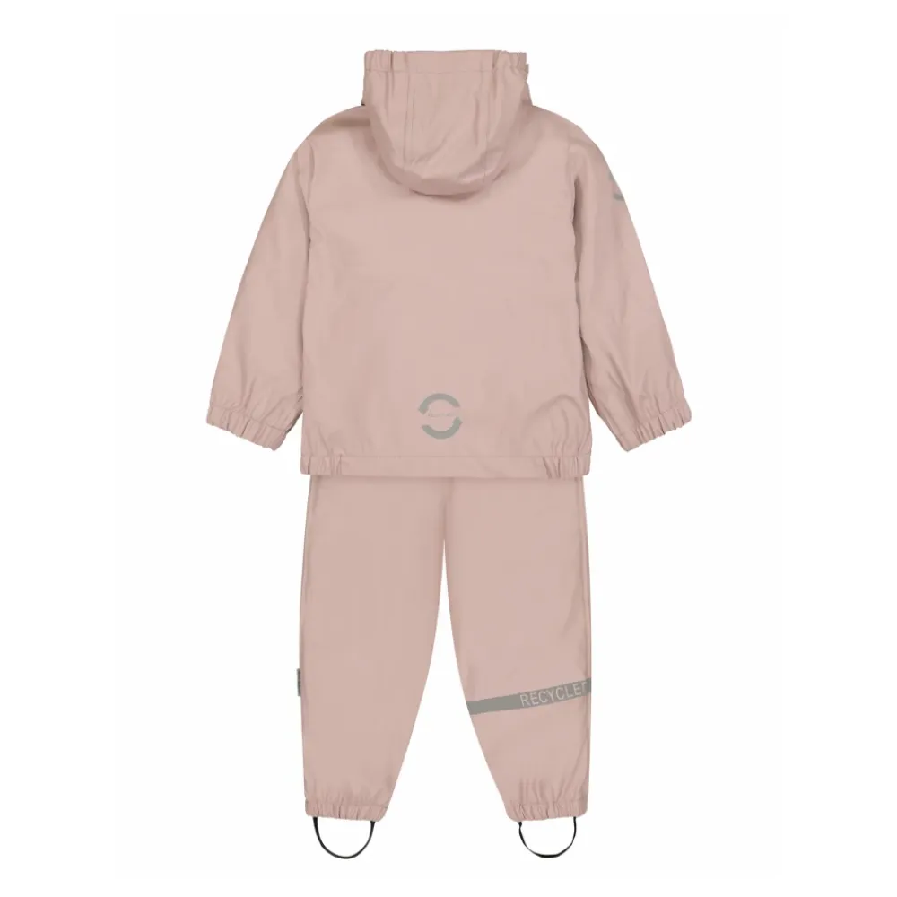 Overtøj<Mikk-Line PU regnsæt med seler - Adobe Rose Pink