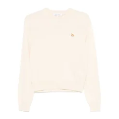Sweatshirts<Maison Kitsuné Pudder Silke & Nylon Sweater Pink