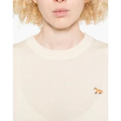 Sweatshirts<Maison Kitsuné Pudder Silke & Nylon Sweater Pink