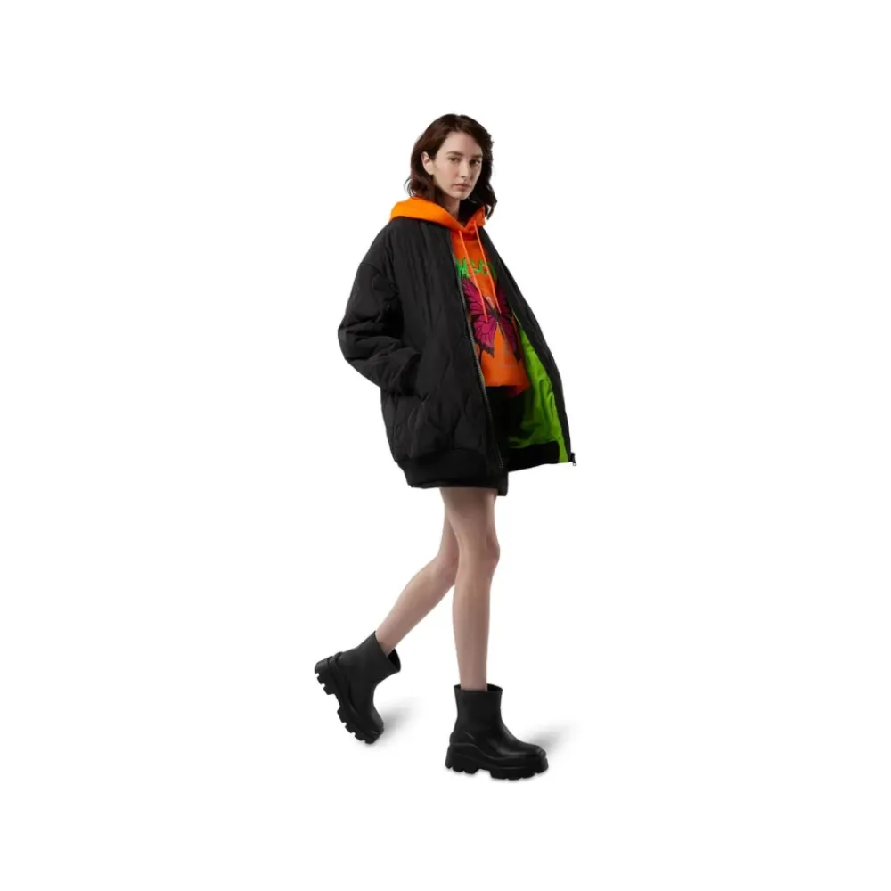 Jakker^MSGM Quilted Bomber Jacket Sort
