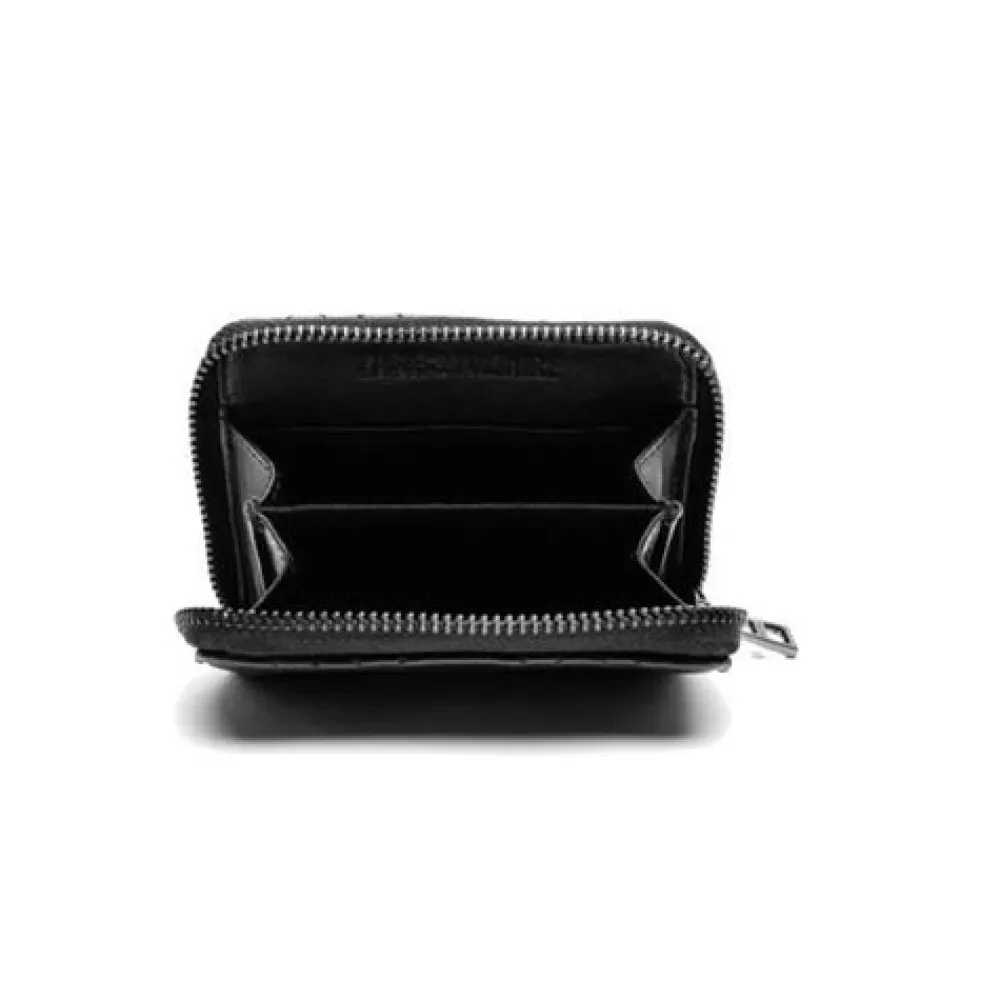 Punge & Kortholder<Zadig & Voltaire Quilted Læder Wallet Kortholder Sort