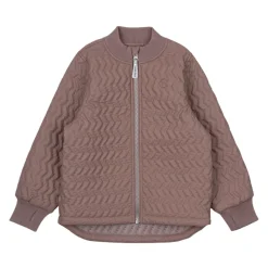 Overtøj<Mikk-Line Quilted Termosæt - Twilight Mauve Brun