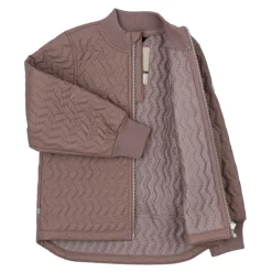 Overtøj<Mikk-Line Quilted Termosæt - Twilight Mauve Brun