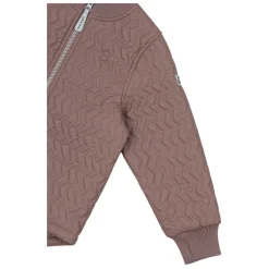 Overtøj<Mikk-Line Quilted Termosæt - Twilight Mauve Brun