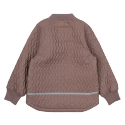 Overtøj<Mikk-Line Quilted Termosæt - Twilight Mauve Brun