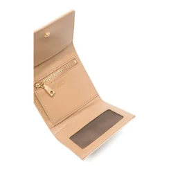 Punge & Kortholder<Love Moschino Quilted Wallet Beige