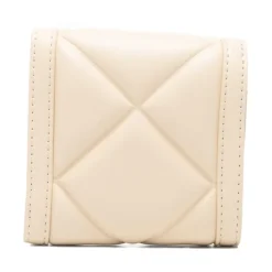 Punge & Kortholder<Love Moschino Quilted Wallet Beige