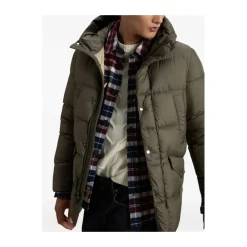 Jakker^Woolrich Quiltet Oliven Hættetrøje Grøn