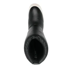 Vinterstøvler^Rick Owens Quiltet Slip-On Sko med Tyk Sål Sort