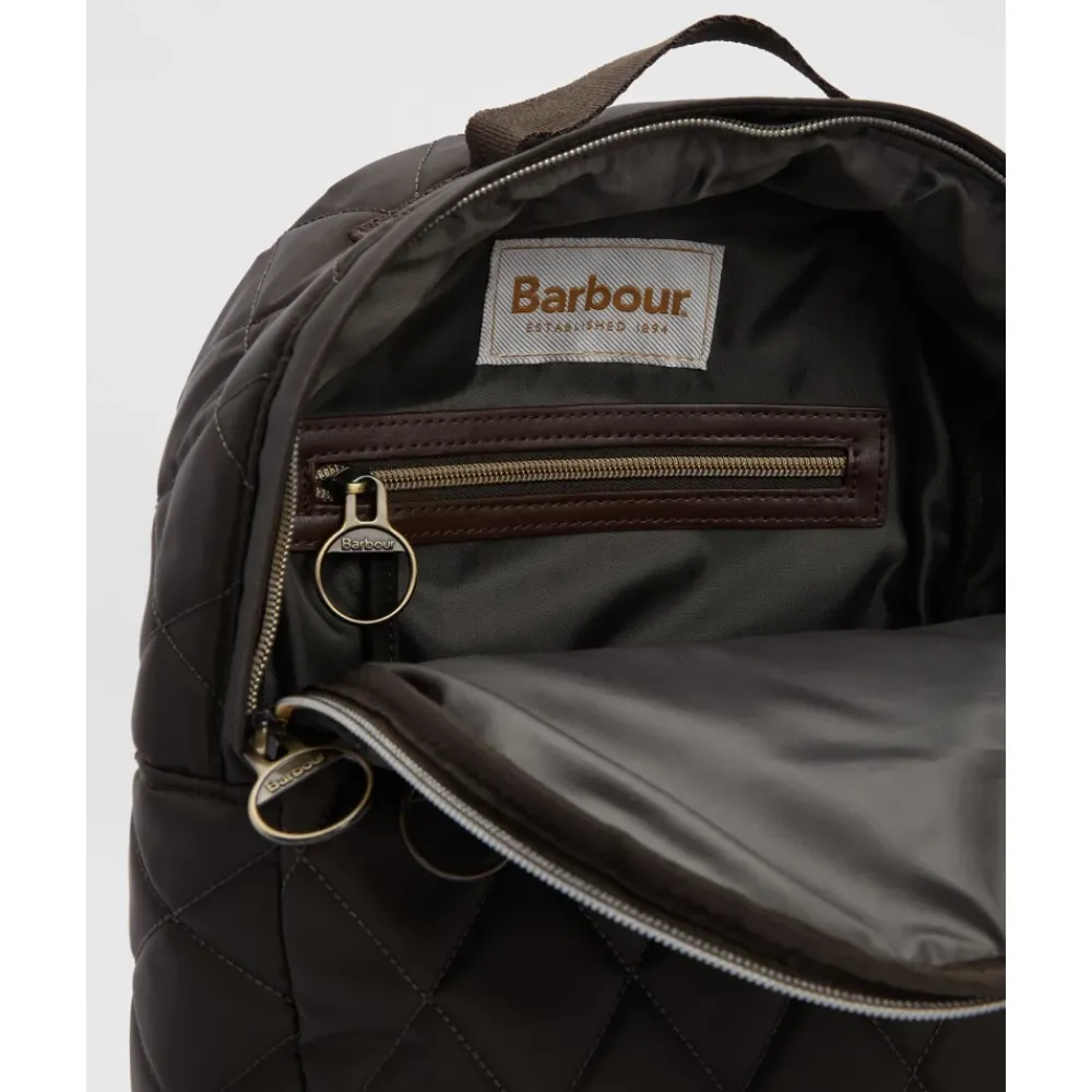Rygsække^Barbour Quiltet Stof Rygsæk Grøn