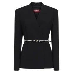Jakker^Max Mara Studio Quinoa Jacket Sort