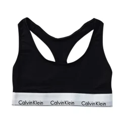 T-Shirts & Toppe<Calvin Klein Racerback Bralette Sort
