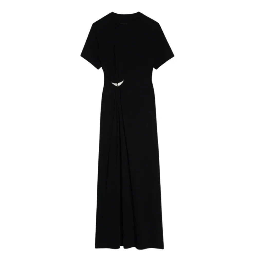 Kjoler<Zadig & Voltaire Raja Dress Sort