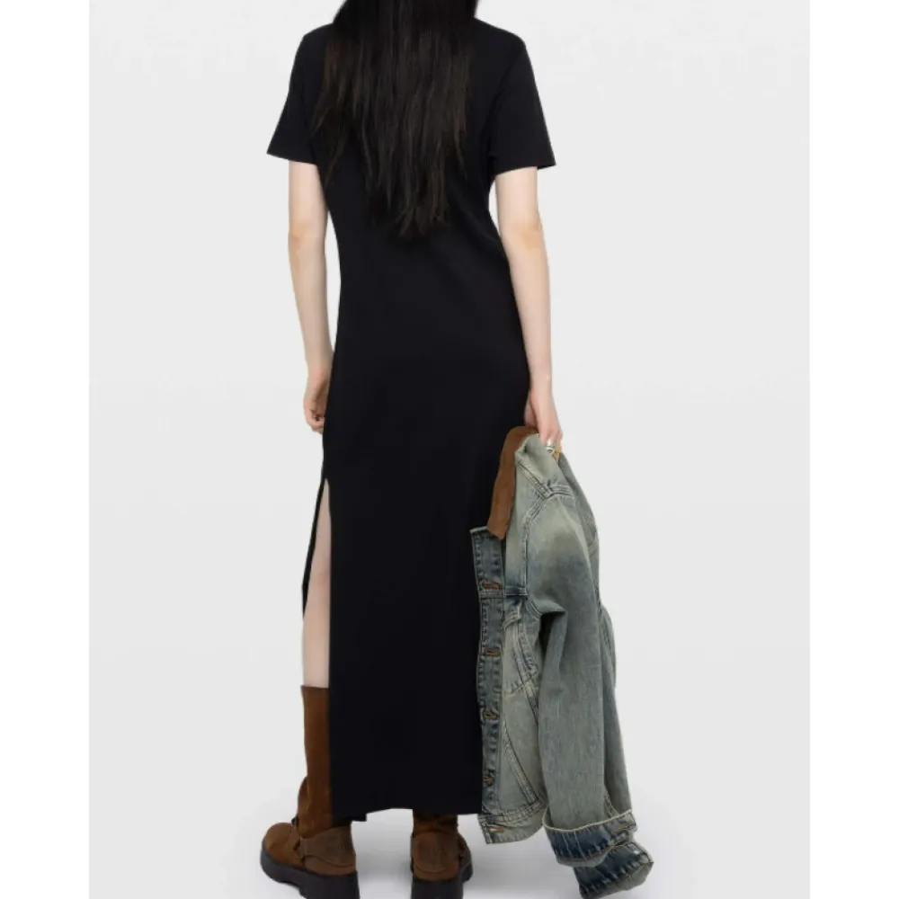 Kjoler<Zadig & Voltaire Raja Dress Sort