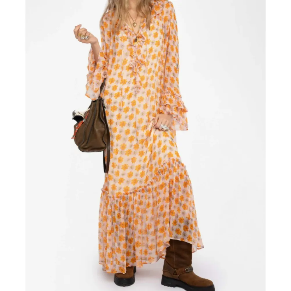 Kjoler<Zadig & Voltaire Ralicel Dress Beige