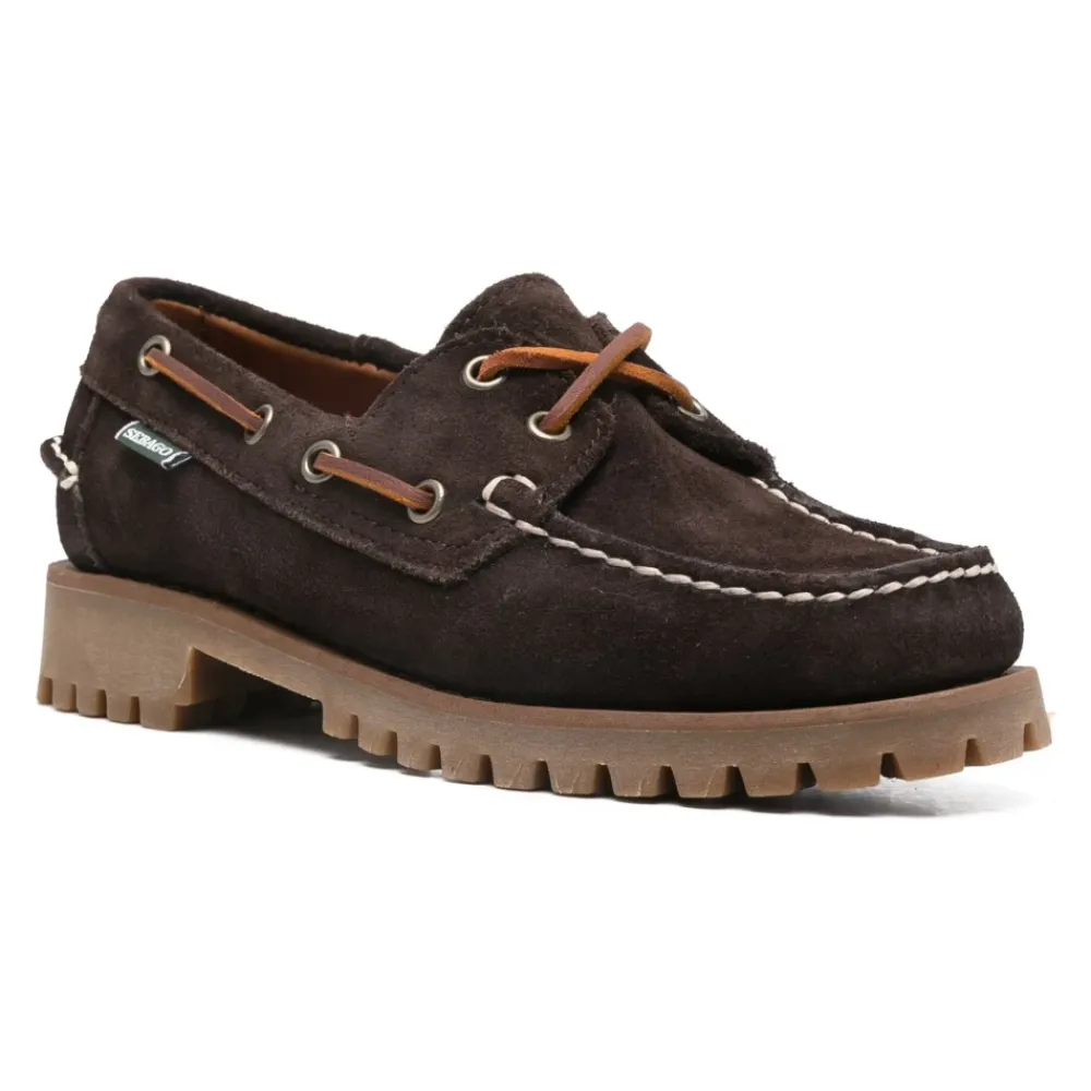Loafers<Sebago Ranger Ruskind Moka Sko Brun