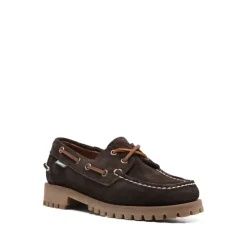 Sejlersko<Sebago Ranger Suede Moccasin Brun