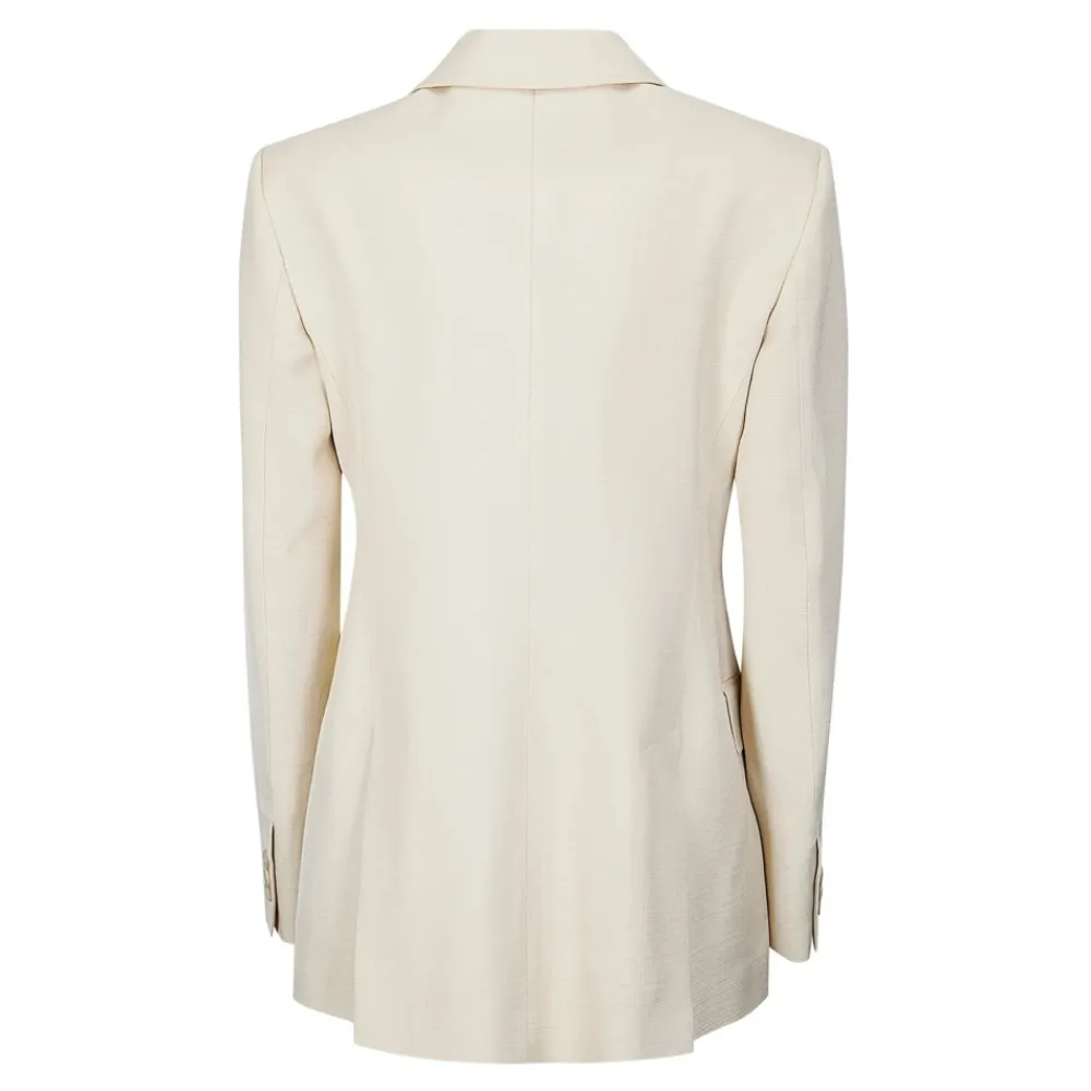 Jakker<P.A.R.O.S.H. Rania Double-Breasted Jakke Beige