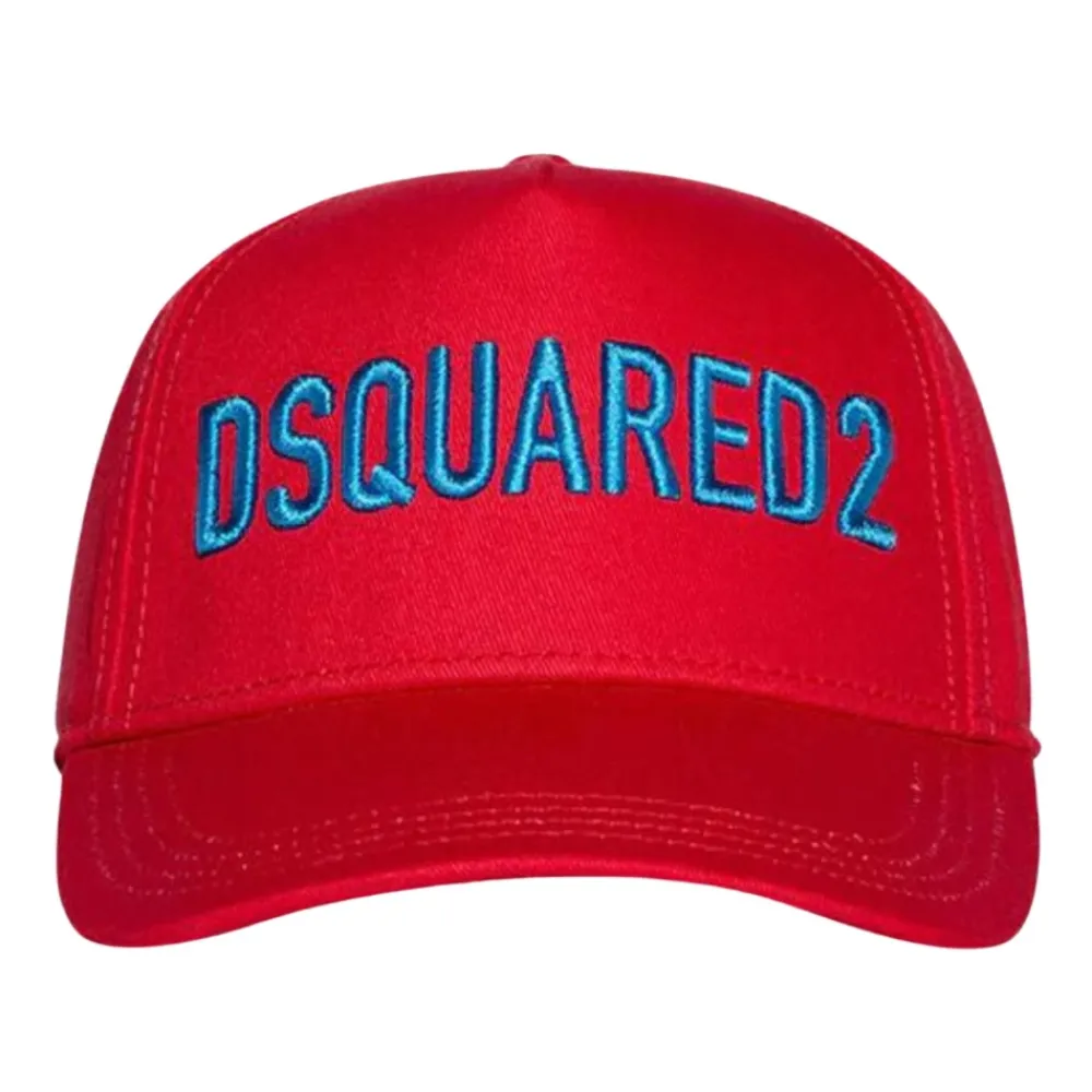 Huer & Kasketter^Dsquared2 Baseball Kasket til Børn med Logo Rød