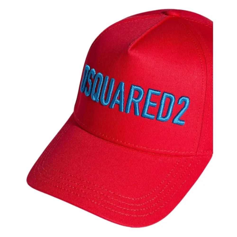 Huer & Kasketter^Dsquared2 Baseball Kasket til Børn med Logo Rød