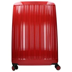 Kufferter<Piquadro Polycarbonat Vintage Effekt Trolley Rød