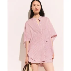 Bluser & Skjorter^Stella McCartney Rød Stribet Silkeskjorte Multifarvet