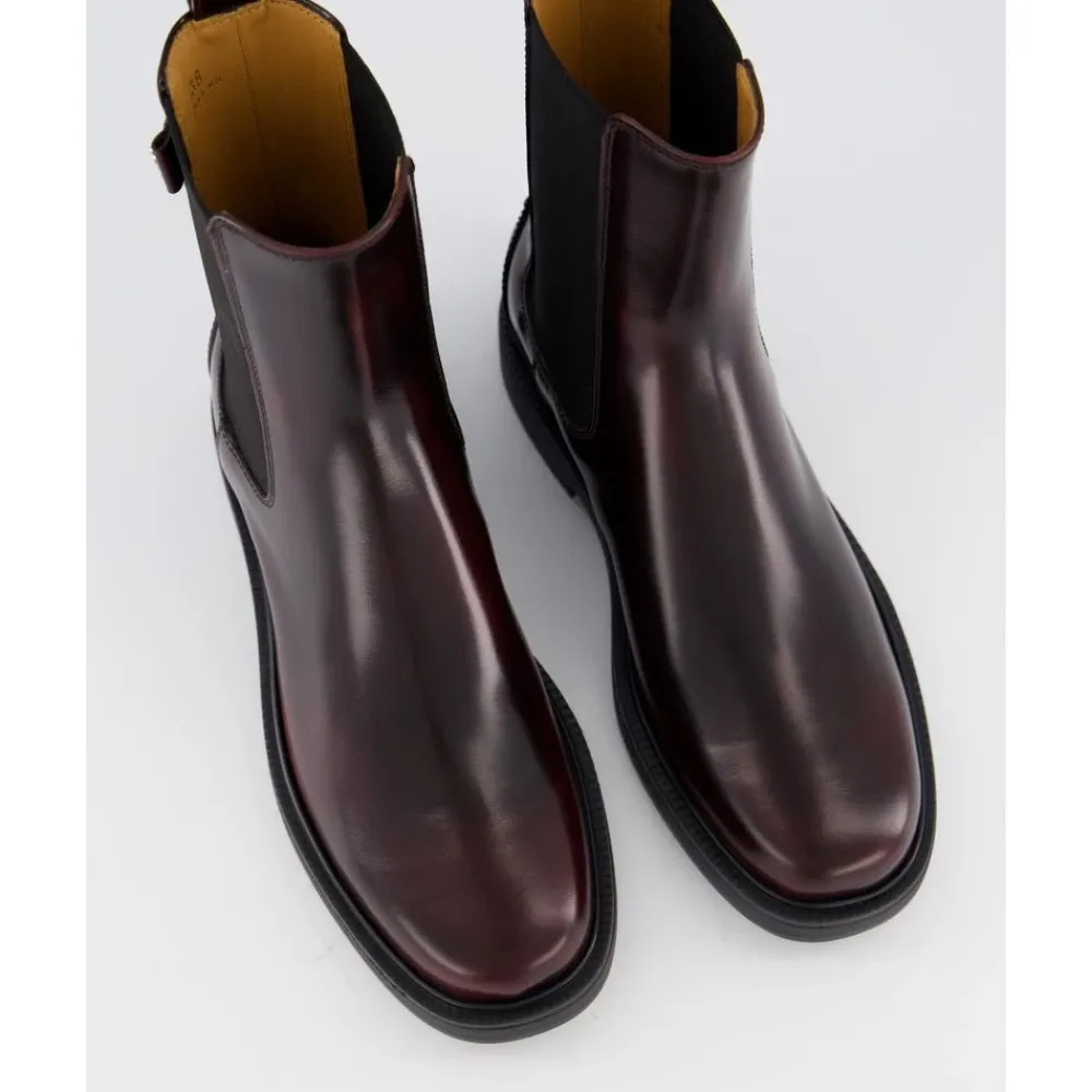 Chelsea Boots^Tod's e Chelsea-støvler til kvinder Rød