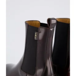 Chelsea Boots^Tod's e Chelsea-støvler til kvinder Rød