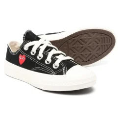 Sneakers<Comme des Garçons Play Røde Heart Low Sneakers Sort