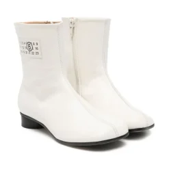 Gummistøvler<MM6 Maison Margiela Regnstøvler Hvid