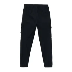 Underdele<Stone Island Regular Tapered Bukser Sort