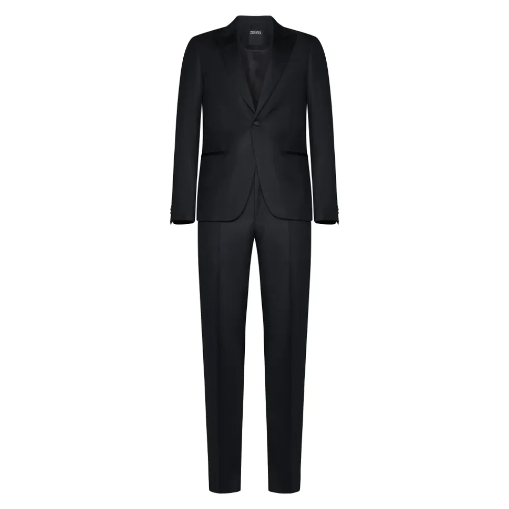 Jakkesæt<Zegna Regular-Fit Suit Sort