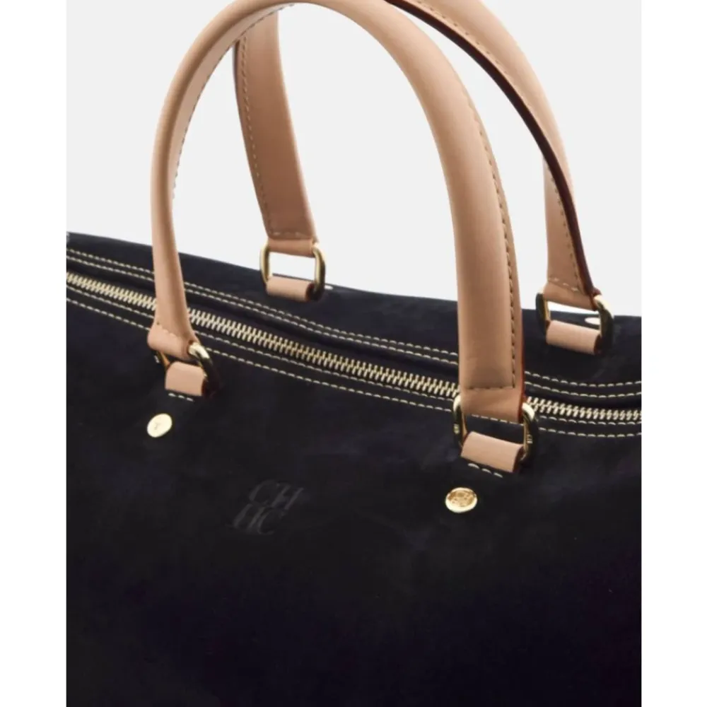 Rejsetasker^Carolina Herrera Rejsetaske Andy Nobuck Sort