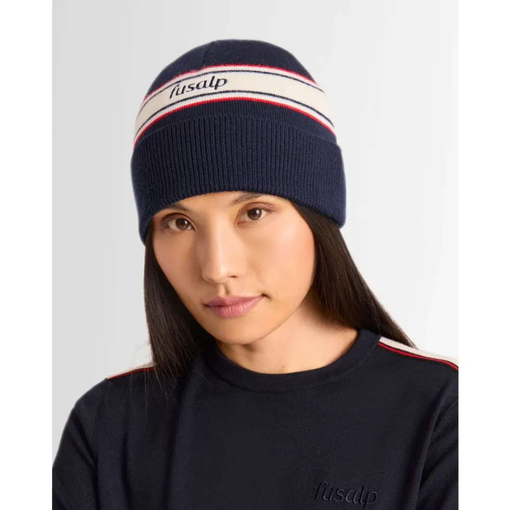 Huer, Kasketter & Hatte|Huer & Kasketter<Fusalp Retro Beanie Blå