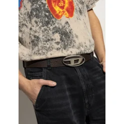 Bælter^Diesel Reversibelt bælte Brun