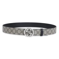 Bælter^Gucci Reversibelt Bælte med GG Multifarvet
