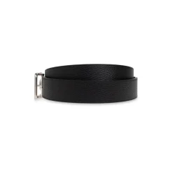Bælter^Burberry Reversibelt Logo Graveret B-spænde Bælte Sort