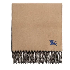 Halstørklæder Og Tørklæder|Tørklæder<Burberry Reversible Cashmere Scarf Beige