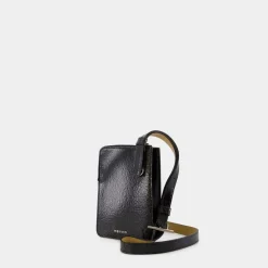 Tasker^Alexander McQueen Revnet Læder Crossbody Taske i Sort