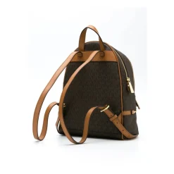 Rygsække^Michael Kors Rhea Medium Logo Rygsæk Brun