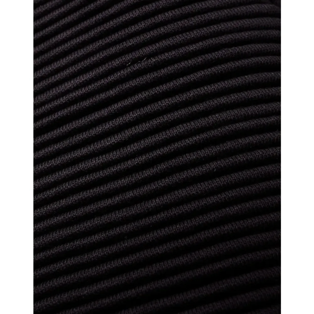 Bukser^Balmain Ribbed Sweatpants med Print Sort