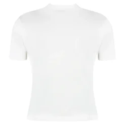 T-Shirts<Jacquemus Ribbet crew-neck T-shirt i bomuldsblanding Hvid