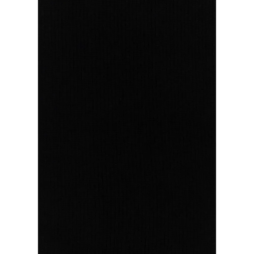 Tørklæder<Burberry Ribstrikket Cashmere Halstørklæde Sort