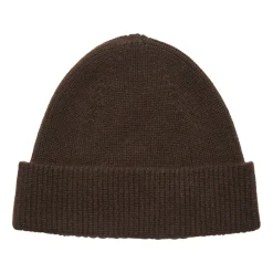 Huer, Kasketter & Hatte<Zegna Ribstrikket Cashmere Hue Brun