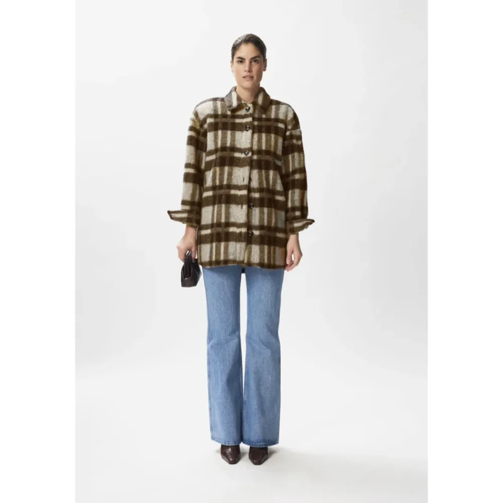 Bluser & Skjorter^Gestuz Rina Woven Shirt Jacket Multifarvet
