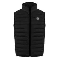 Jakker<Stone Island Ærmeløs Realdown Jakke Sort